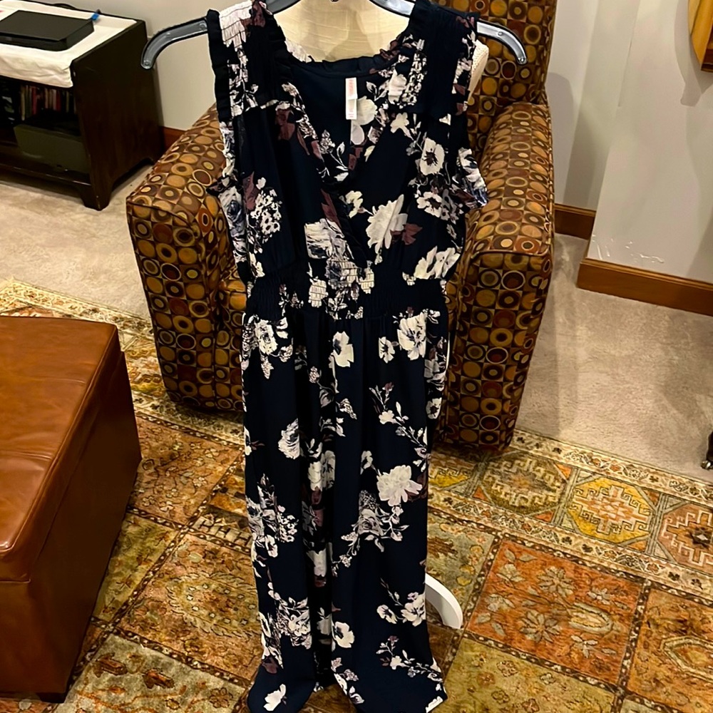 Jumpsuit with flare